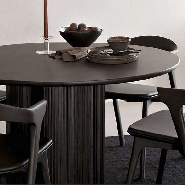 Round Roller Dining Table
