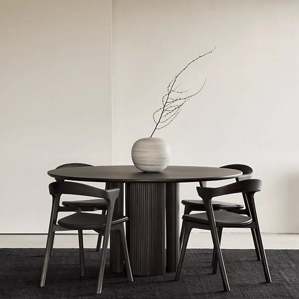 Round Roller Dining Table