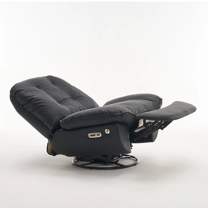 Smart Recliner Swivel With Voice Control Bluetooth USB Phone Holder Sofa Chair