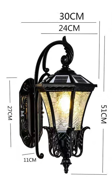 Solar Energy/Classic Waterproofable Wall Sconce for Outdoor/Staircase/Foyer/Hallway