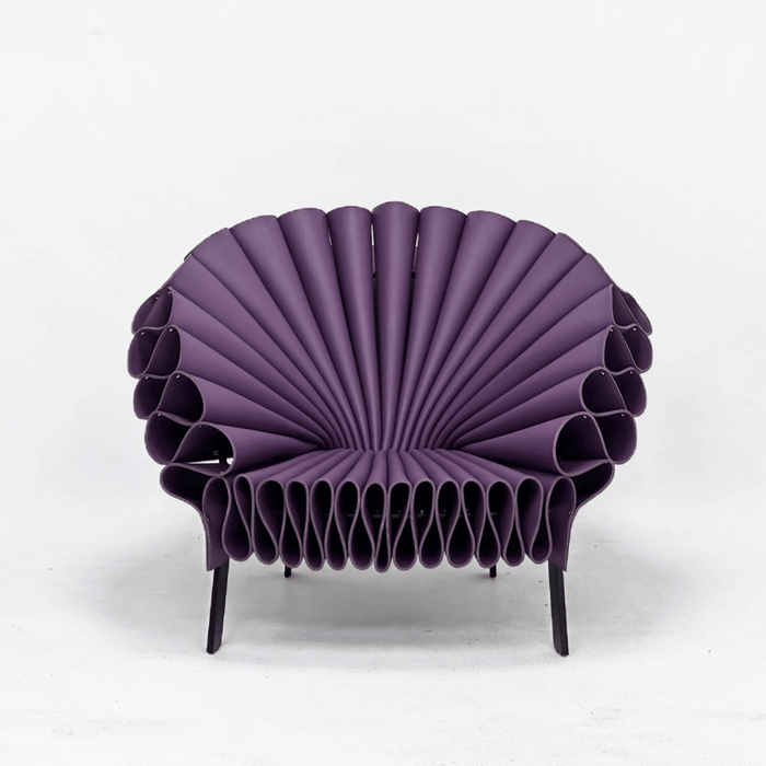 Scandinavian Minimalist Peacock Lounge Chair