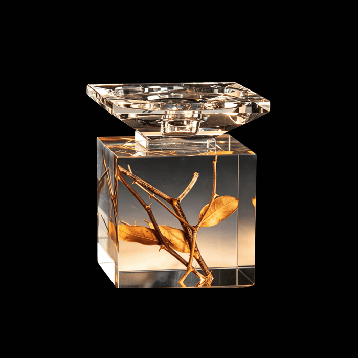 LYFAIRS x GORDON GU Glacier Crystal Cube Candlestick Collection