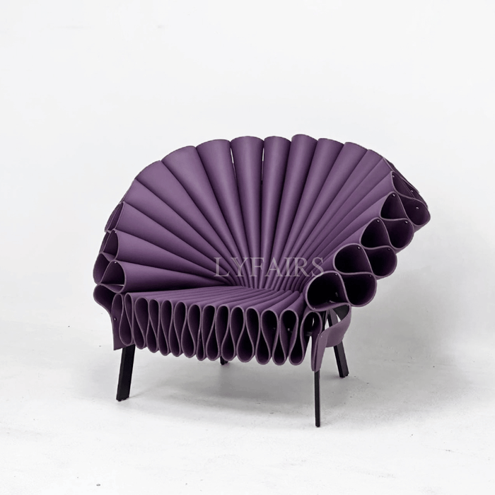Scandinavian Minimalist Peacock Lounge Chair