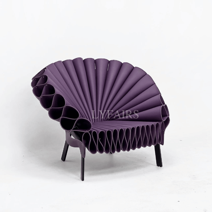 Scandinavian Minimalist Peacock Lounge Chair