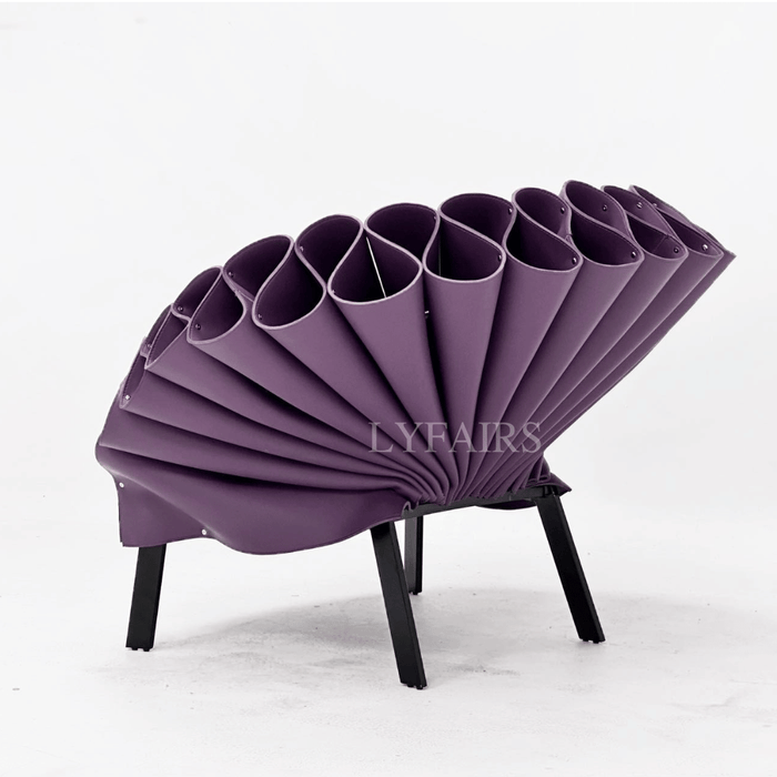 Scandinavian Minimalist Peacock Lounge Chair