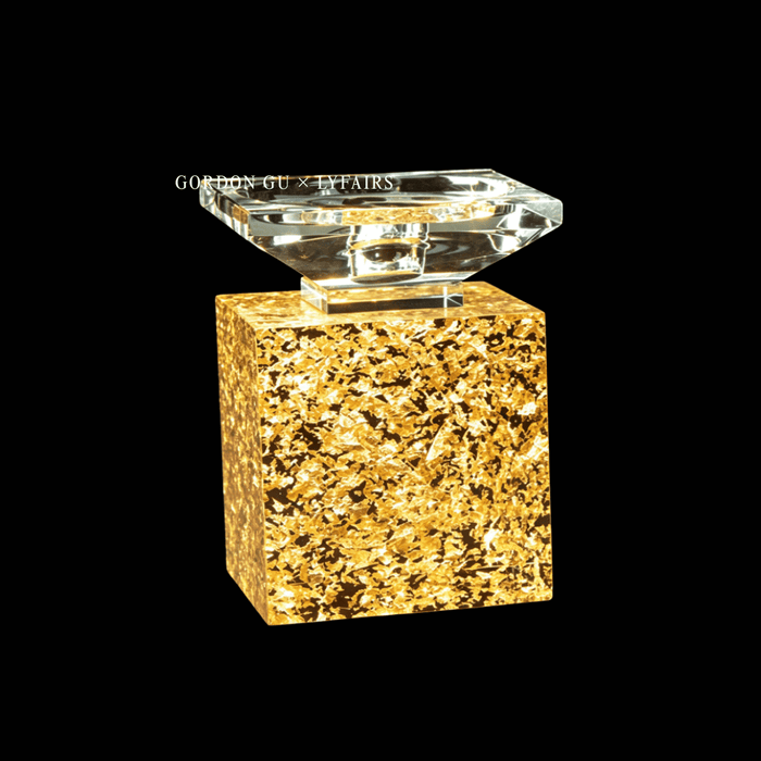 LYFAIRS x GORDON GU Glacier Crystal Cube Candlestick Collection
