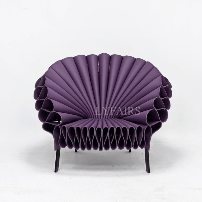 Scandinavian Minimalist Peacock Lounge Chair