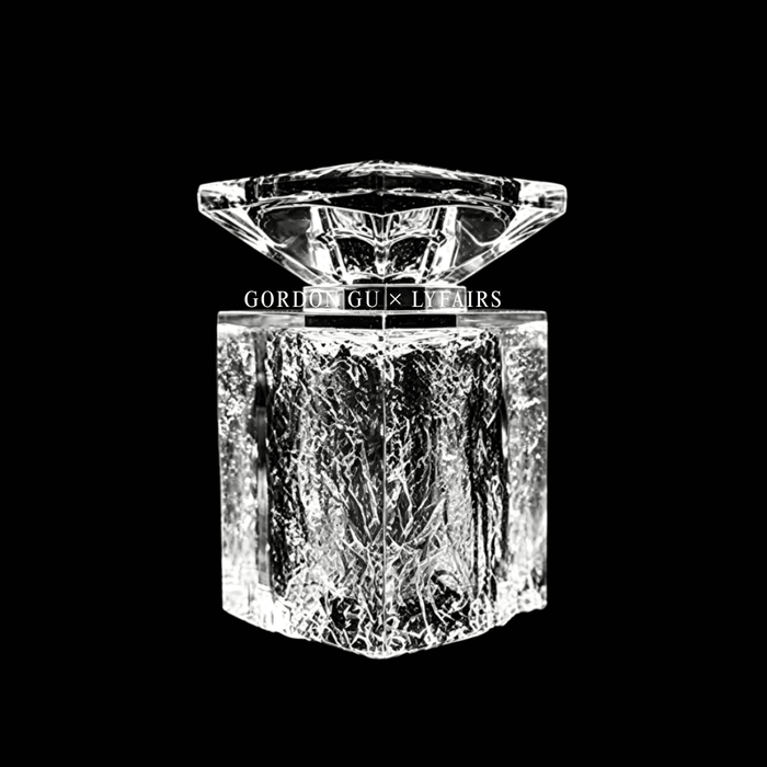 LYFAIRS x GORDON GU Glacier Crystal Cube Candlestick Collection