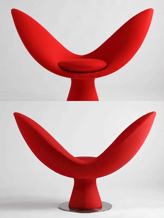 Artistic Whale‑Breach Sculptural Lounge Chair