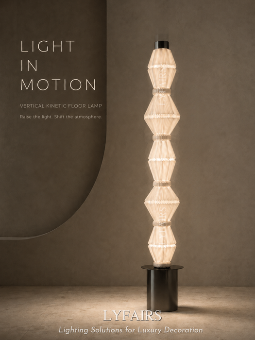 Designer Model Modern Art Tower of Volumes Floor Lamp for Living Room/Bedroom/Hotel Lobby