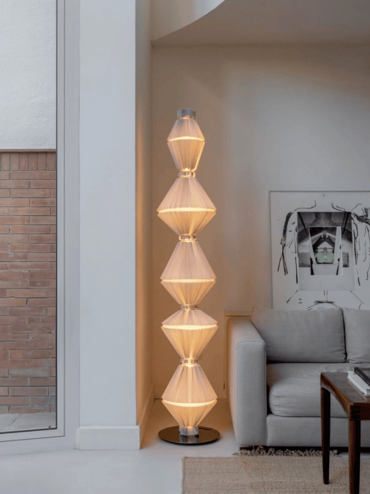 Designer Model Modern Art Tower of Volumes Floor Lamp for Living Room/Bedroom/Hotel Lobby