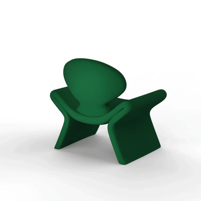 Artistic Abstract  Fluid‑Shape Sculptural Accent Chair