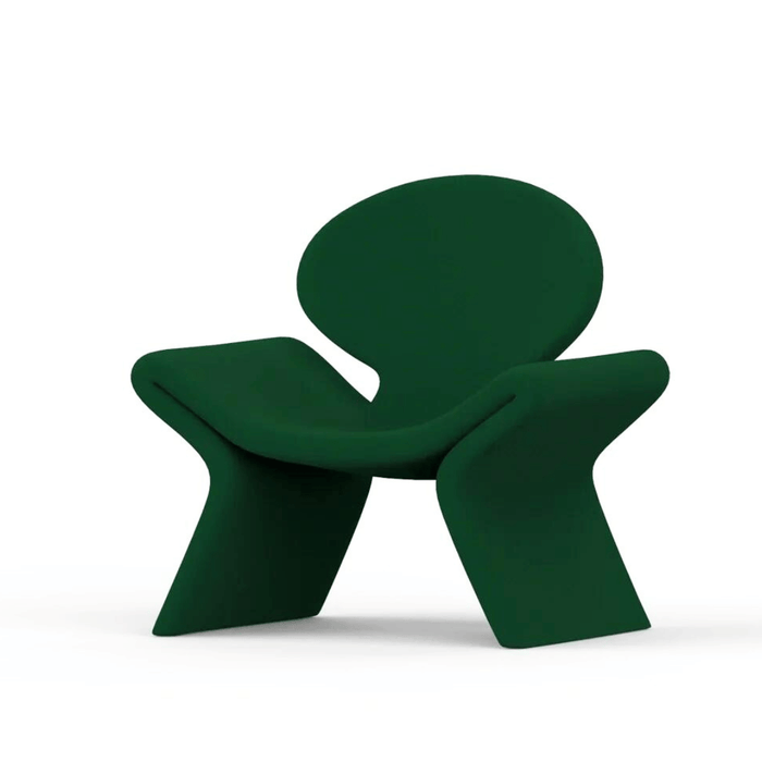 Artistic Abstract  Fluid‑Shape Sculptural Accent Chair
