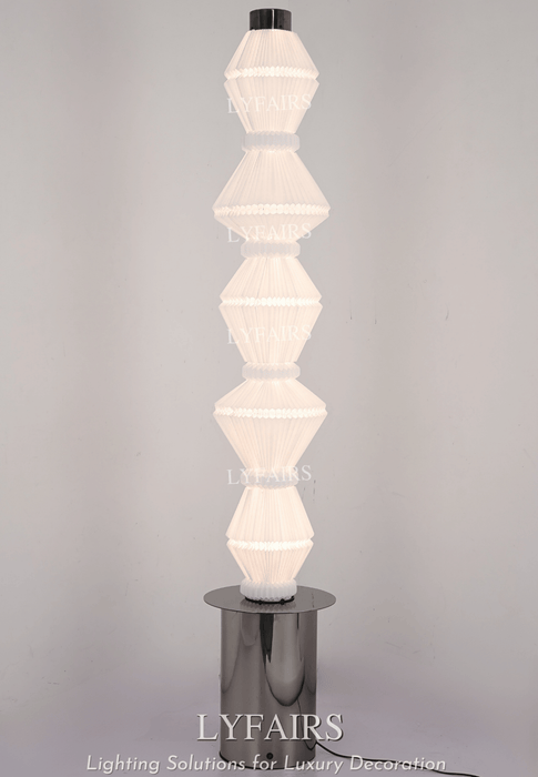 Designer Model Modern Art Tower of Volumes Floor Lamp for Living Room/Bedroom/Hotel Lobby