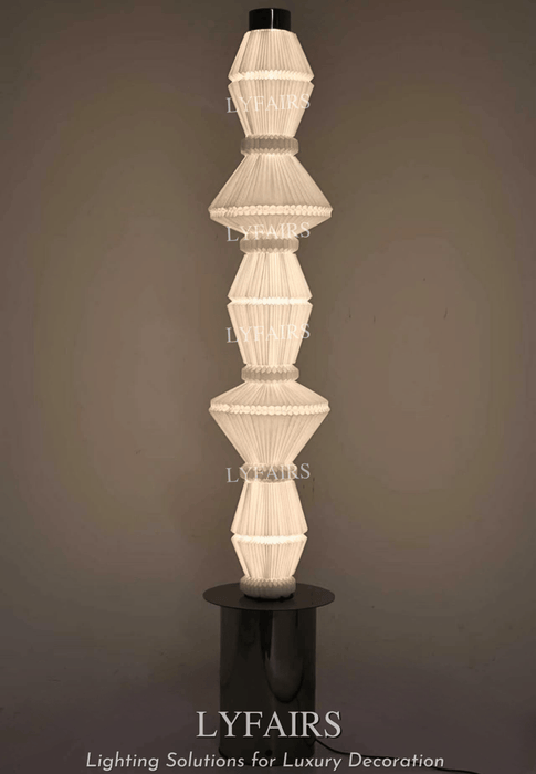 Designer Model Modern Art Tower of Volumes Floor Lamp for Living Room/Bedroom/Hotel Lobby