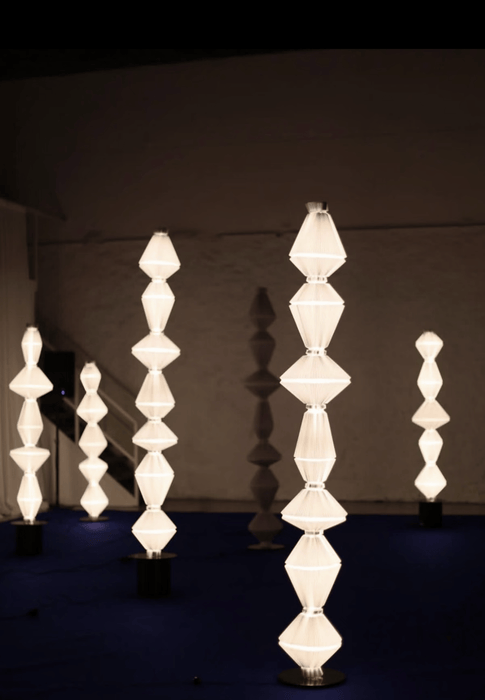 Designer Model Modern Art Tower of Volumes Floor Lamp for Living Room/Bedroom/Hotel Lobby