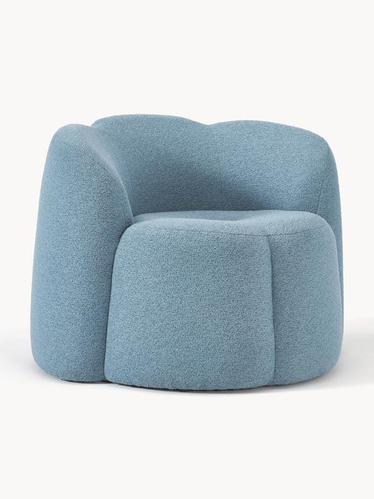 Soft Sofa Chair in White/Blue/Pink Color