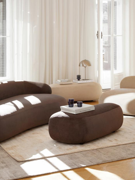Sofá minimalista para perritos calientes de tela para salón/dormitorio