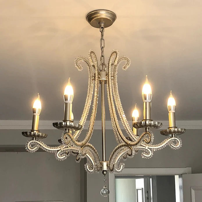 Vintage Octopus Tentacle Crystal Chandelier for Living Room/Staircase/Entryway
