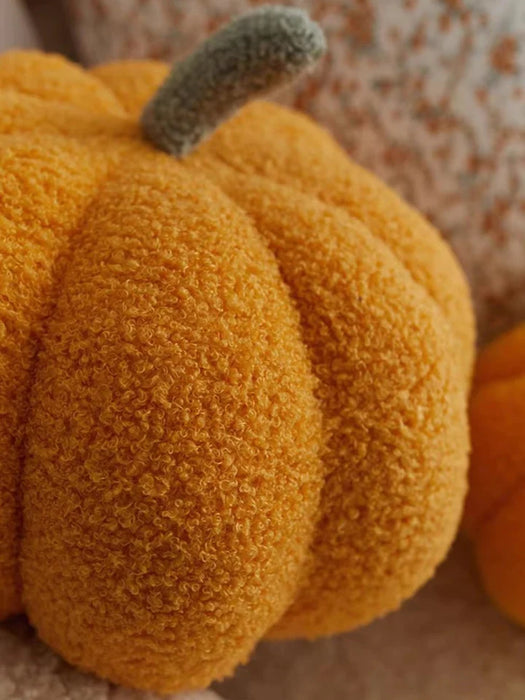 Stuffed Pumpkin Shape Plush Pillow for All Seasons
