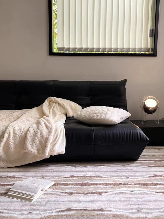Fuzzy Modern Pinstripe Rug for Living Room/Bedroom/Kids Room
