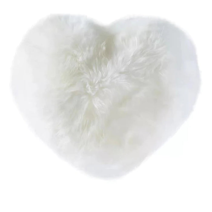 Heart Shape Soft Wool Pillow