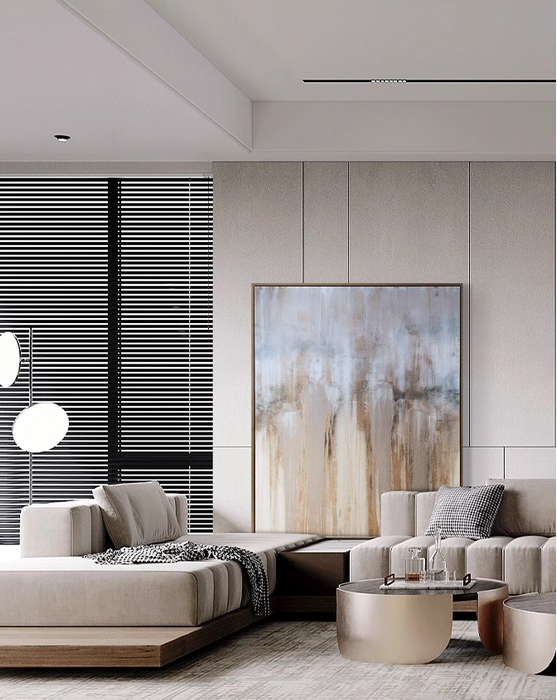 Light Luxury Marble Texture Decorative Painting Wall Decor