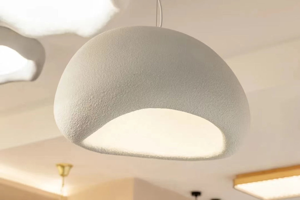 Lampada a sospensione a forma di nuvola di fungo di arte minimalista nordica per soggiorno/sala da pranzo/camera da letto