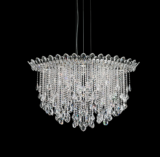 Extra Large Light Luxury Stairwell Crystal Tassel Chandelier for Staircase/High Floor Hall/Loft