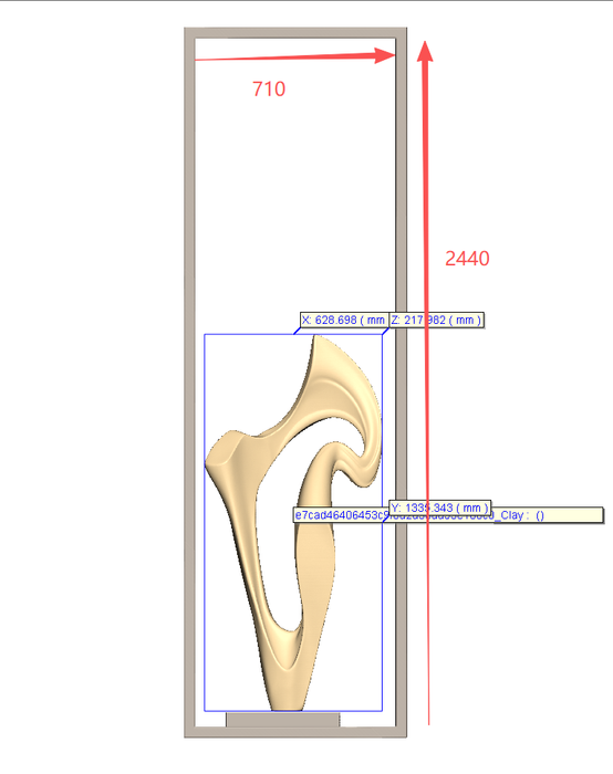 Customized Statue: size 24.7" x 52 1/2" and the base 10 x 10 x 2" (Total price $2300, pay half first, pay the other half before shipping)