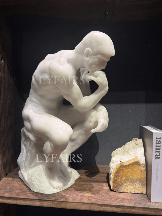 The Thinker Neoclassical Tabletop Sculpture