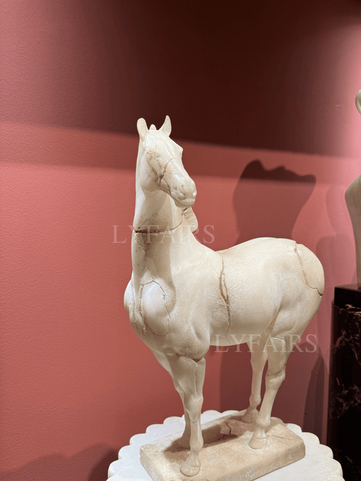 Tang Dynasty Style Fractured Horse Sculpture