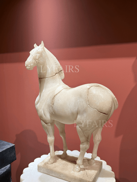 Tang Dynasty Style Fractured Horse Sculpture