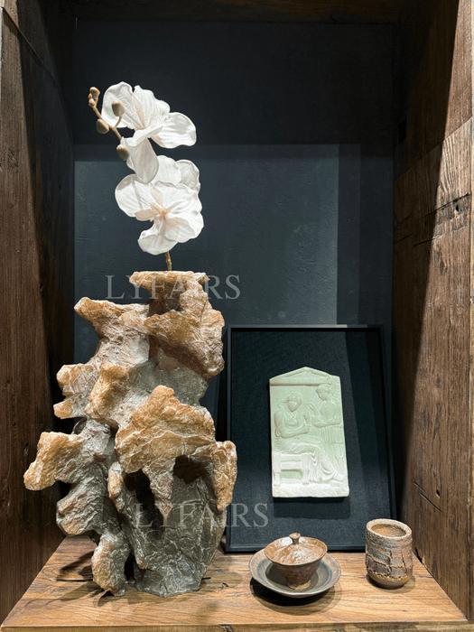 Grotto Orchid Rock Sculpture