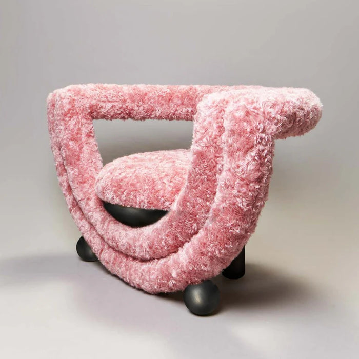 Art Design Furry Lips Armchair