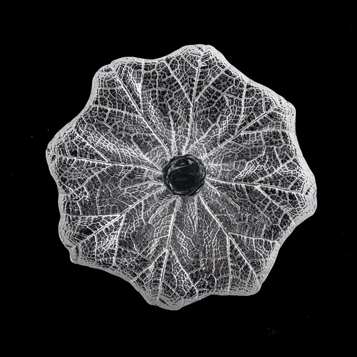LYFAIRS x GORDON GU Lotus Vortex Crystal Side Table