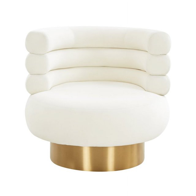 Modern Velvet Swivel Sofa Chair