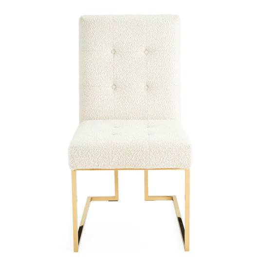 Luxury Golden Leg Dining Chair