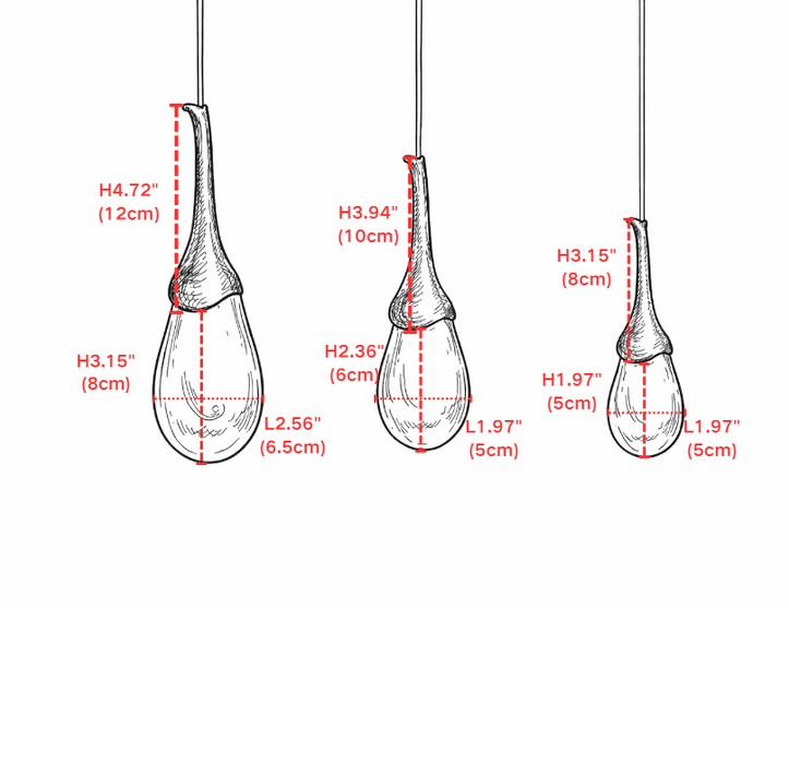 Modern Creative Seed Crystal Chandelier for Dining Room