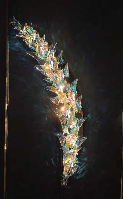 Modern Lunar Butterfly Wall Lamp