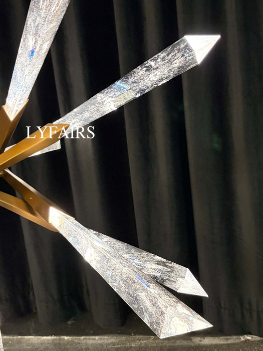 Luxury Sputnik/Linear Crystal Chandelier for Living Room/Dining Room/Bedroom