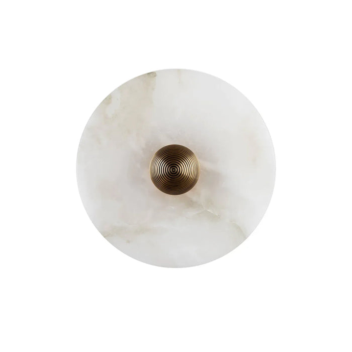 Modern Round Alabaster Cluster Wall Lamp