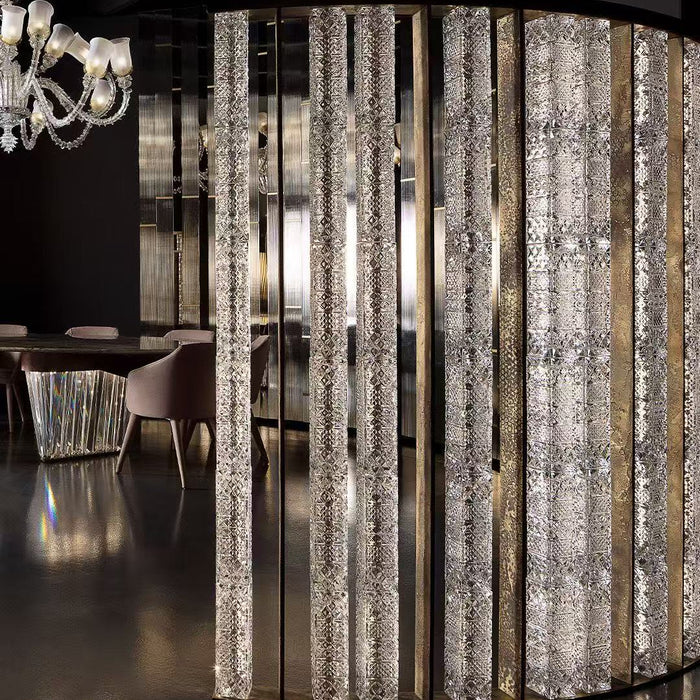 Modern Luxury Crystal Glass Partition for Living Room/Hotel/Restaurant