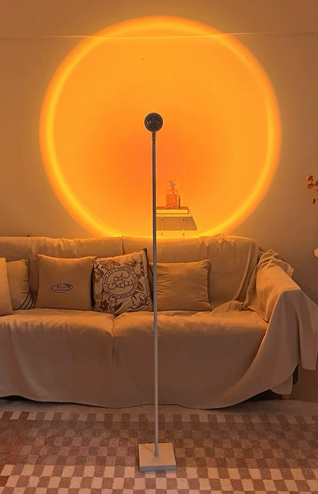 Ambient Water Ripple/Sunset Light Double-end Floor Lamp