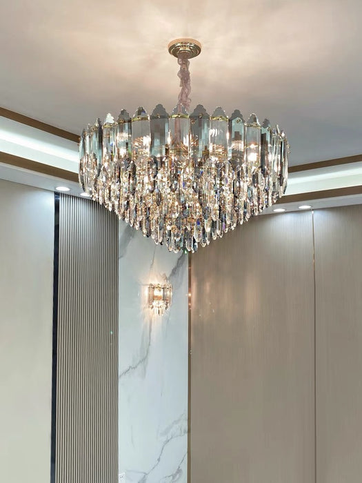 Modern Luxury K9 Crystal Chandelier Ceiling Fixtures Light For Living And for Kitchen Island Dining Rooms