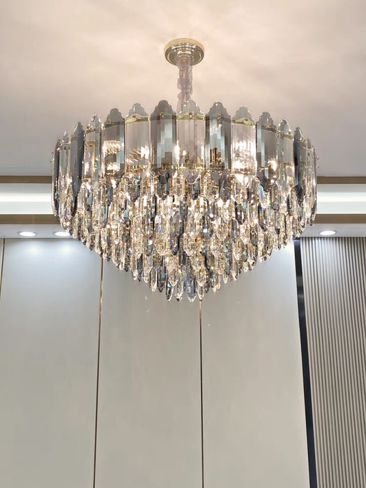Lampadari di cristallo moderni di lusso K9 Lampadari a soffitto per soggiorno e sale da pranzo con isola cucina