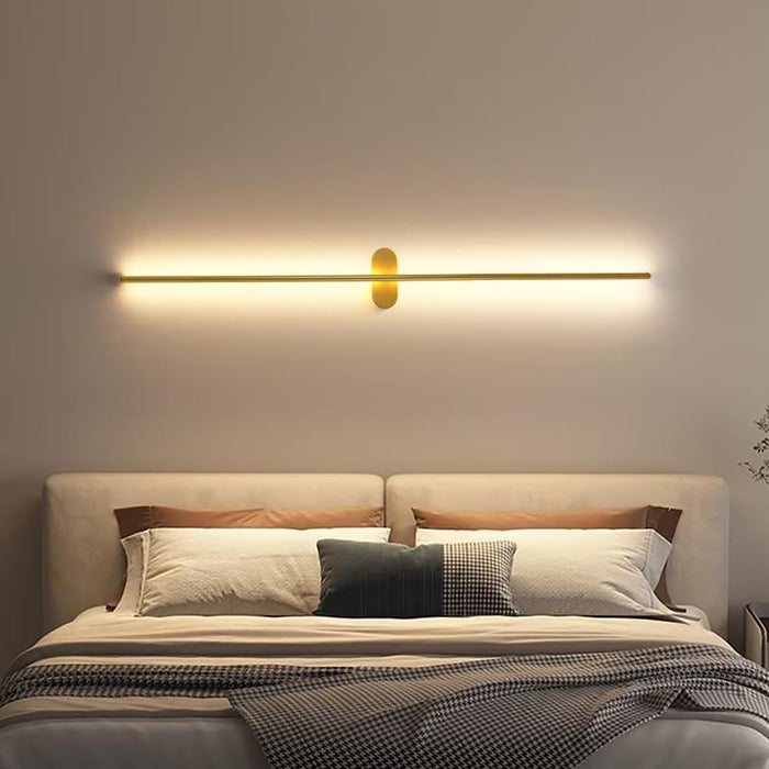 Lampada da parete moderna Smart Strip lunga per soggiorno/comodino