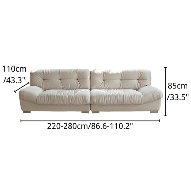 Cloud 4-Seater Fabric Sofa