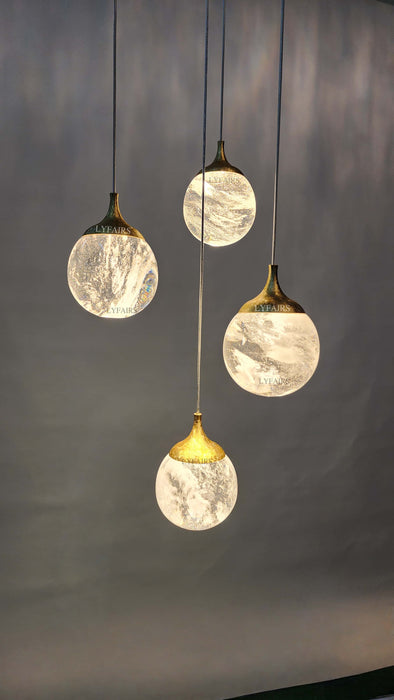 Modern Crystal Ball Pendant for Bedside/Dining Room/Kitchen Island