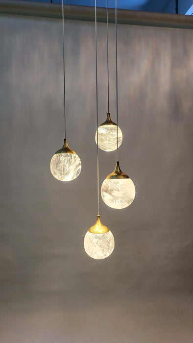 Modern Crystal Ball Pendant for Bedside/Dining Room/Kitchen Island